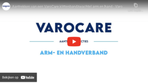 VaroCare arm- en handverband aantrekken